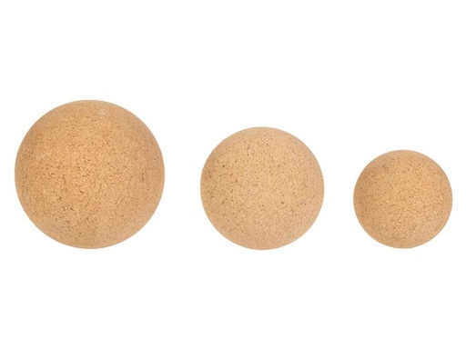 [90327241 1576844] KOOR Faszientraining Ball 3-teilig, Kork