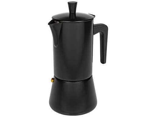 [90327289 1584678] FURBER Espressokocher Chicchi 6 Tassen, Schwarz
