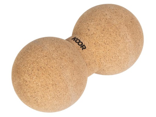 [90327293 1576837] KOOR Faszientraining Doppelball, Kork