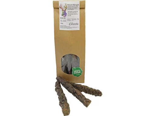[90327320 1649133] essendia Kausnack Hirschstängeli, 200 g
