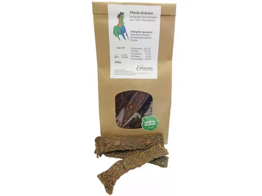 [90327348 1649153] essendia Kausnack Pferdekräcker, 250 g