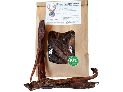 [90327352 1649130] essendia Kausnack Hirschnackensehnen, 300 g