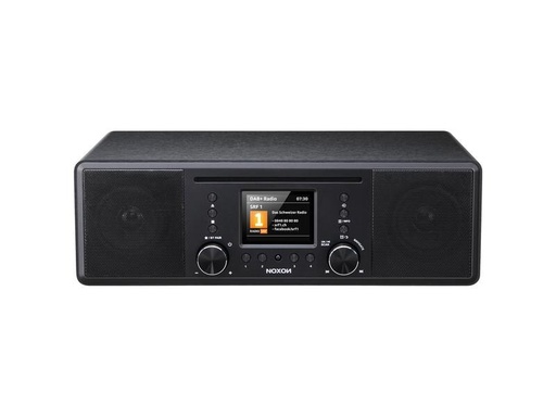 [90327378 1647276] Noxon DAB+ Radio Furka Schwarz