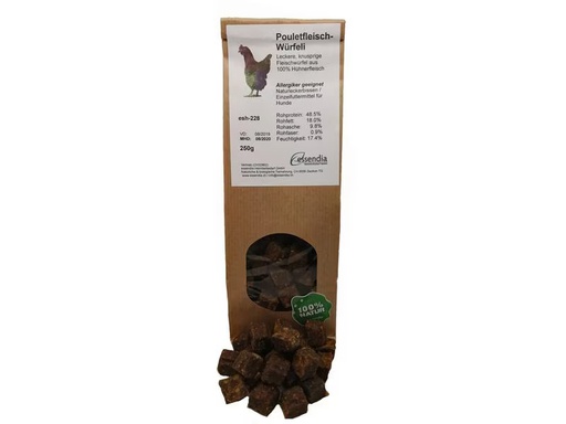 [90327385 1649162] essendia Kausnack Pouletfleischwürfeli, 250 g
