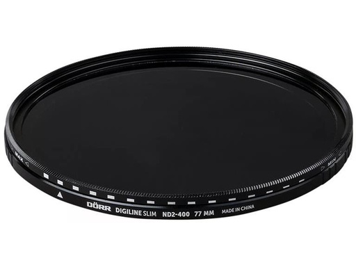[90327430 1654748] Dörr Graufilter Digiline Slim Variabler ND2-400 – 77 mm