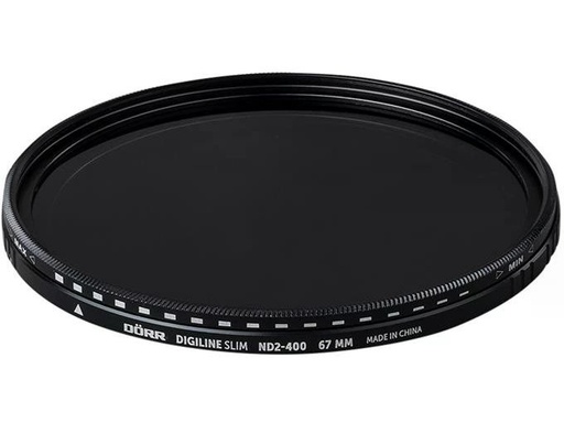 [90327441 1654746] Dörr Graufilter Digiline Slim Variabler ND2-400 – 67 mm