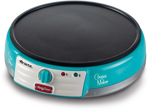 [90327454 1657539] Ariete Crêpe Maker Party Time ARI-202-BL 1000 W, Blau