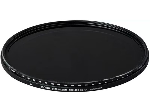 [90327464 1654750] Dörr Graufilter Digiline Slim Variabler ND2-400 – 86 mm