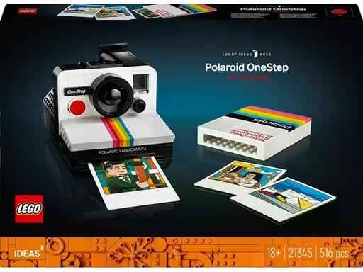 [90327529 1638664] LEGO® Ideas Polaroid OneStep SX-70 Sofortbildkamera 21345