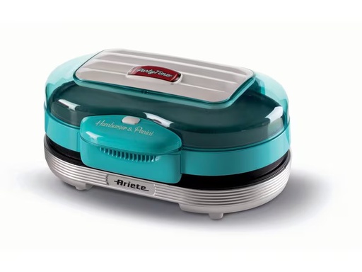 [90327531 1657541] Ariete Hamburger-Grill Party Time ARI-205-BL 1200 W, Blau