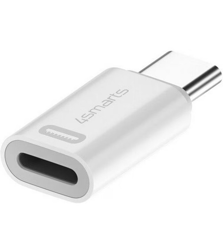 [90327548 1657362] 4smarts Adapter Lightning auf USB-C PD 27W 2er Set
