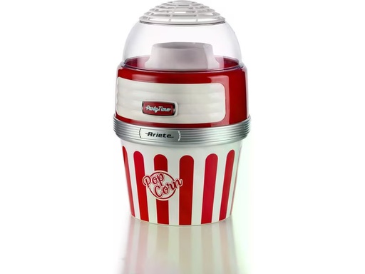 [90327551 1657546] Ariete Popcorn Maschine Party Time ARI-2957-RD Rot/Weiss