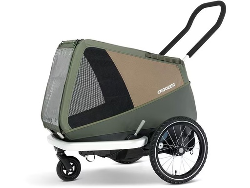 [90327592 1527224] Croozer Veloanhänger Dog Enna L, Moss Green