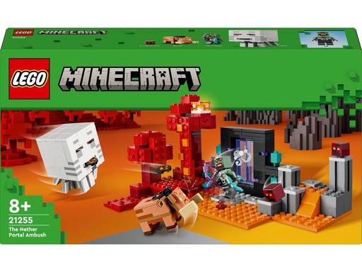 [90327697 1638661] LEGO® Minecraft Hinterhalt am Netherportal 21255