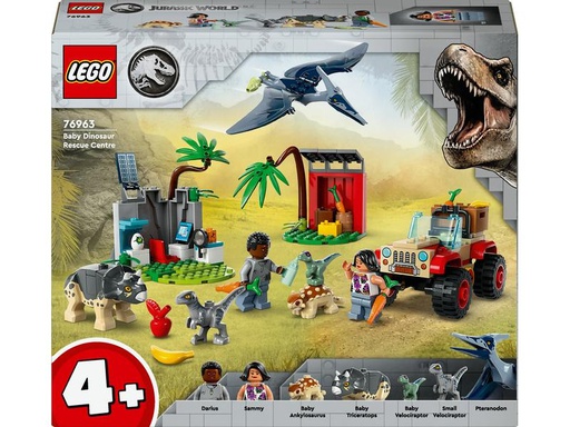 [90327750 1638759] LEGO® Jurassic World Rettungszentrum für Baby-Dinos 76963