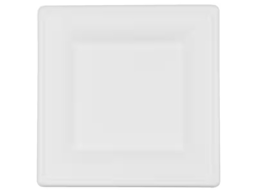 [90327967 1604835] FURBER Einwegteller 26 cm, 50 Stück, Weiss