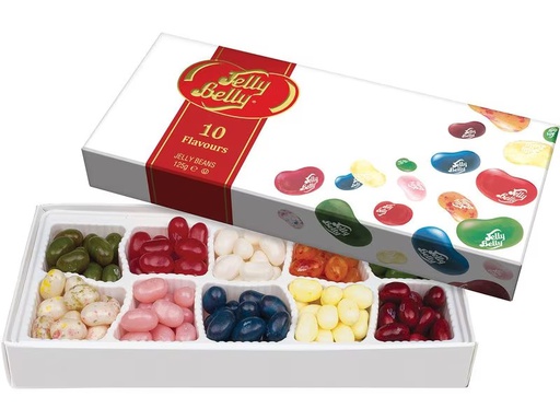 [90328187 1658125] Jelly Belly Gummibonbons 10 Sorten Mischung 125 g