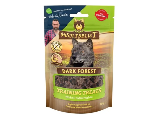 [90328490 1660930] Wolfsblut Snack Training Treats Dark Forest, 70g