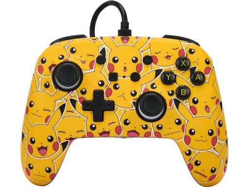 [90328494 1661531] Power A Enhanced Wired Controller Pikachu Moods