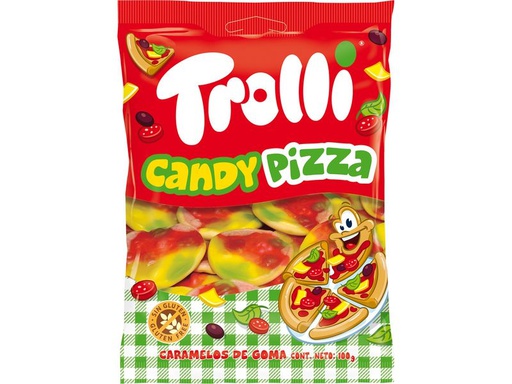 [90328503 1662469] Trolli Gummibonbons Candy Pizza 100 g