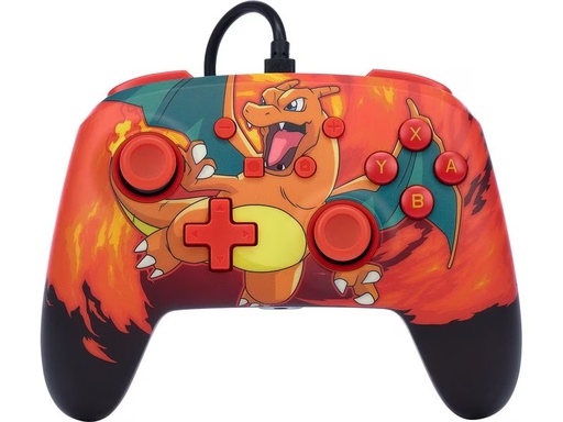[90328583 1661529] Power A Enhanced Wired Controller Pokémon: Charizard Vortex