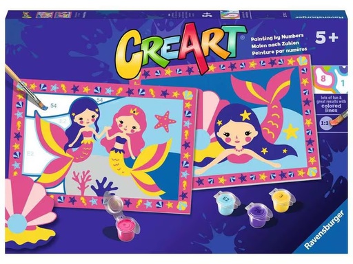 [90328614 1653394] Ravensburger Malen nach Zahlen CreArt: Mermaid Magic