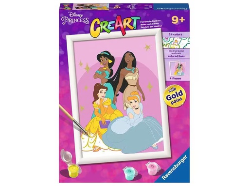 [90328633 1653399] Ravensburger Malen nach Zahlen CreArt: Disney Princess