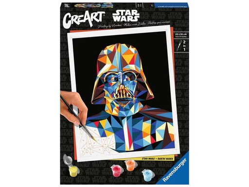 [90328693 1653406] Ravensburger Malen nach Zahlen CreArt: Star Wars – Darth Vader