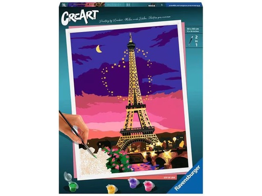 [90328710 1653401] Ravensburger Malen nach Zahlen CreArt: City of Love