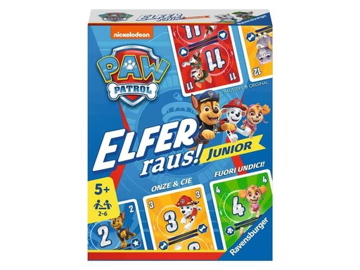 [90328728 1653331] Ravensburger Kartenspiel Paw Patrol Elfer raus! Junior