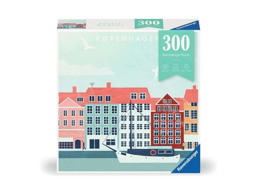 [90328754 1653388] Ravensburger Puzzle City Kopenhagen