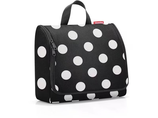 [90328758 1616384] Reisenthel Necessaire Toiletbag XL Dots White