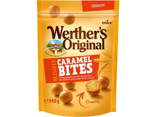 [90328877 1656787] Storck Werther's Original Caramel Bites Crunchy 140 g