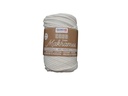 Glorex Wolle Makramee Cord gewebt 85 m x 3 mm, 250 g, Weiss
