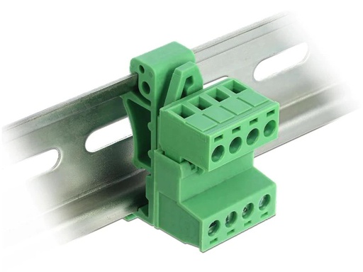 [90053123 914449] Delock Terminalblock 4 Pin, 5,08mm Rastermass gewinkelt