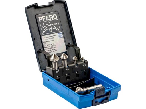 [90329935 1639633] Pferd HSSE-Kegelsenker-Set 5-tlg. DIN 335 C 90°, Co5