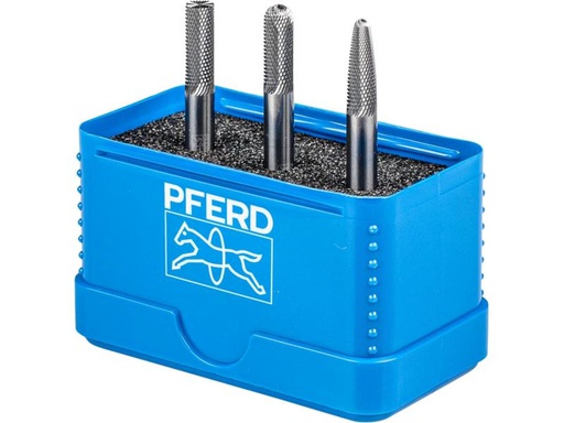 [90330034 1639581] Pferd Hartmetallfrässtifte-Set Micro, Ø 6 mm