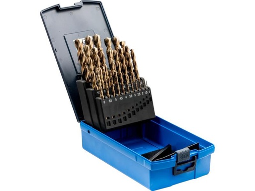 [90330047 1639557] Pferd HSSE-Spiralbohrer-Set 25-tlg. INOX N DIN 338