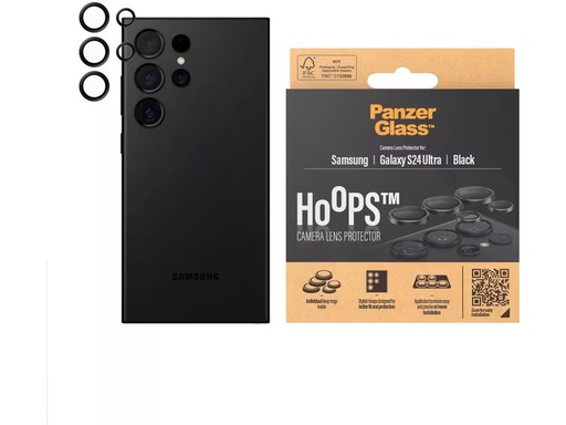 [90330103 1645714] Panzerglass Lens Protector Rings HOOPS Samsung Galaxy S24 Ultra