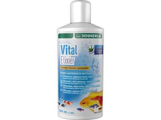 [90330105 1607685] Dennerle Fischpflege Vital Elixier, 500 ml