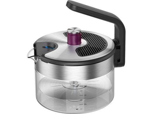 [90330251 1662189] Kezzel Wasserkocher Induktiv 1.5 l, Transparent