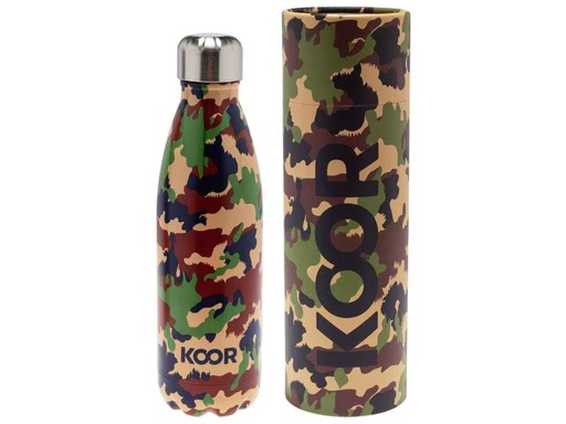 [90330982 1147593] KOOR Trinkflasche Camouflage 500 ml