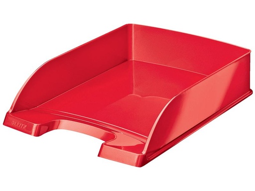 [90331198 1664703] Leitz Ablagekorb WOW A4, Rot glanz