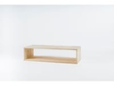 Holz Zollhaus Regal Lotti 20 x 80 x 30 cm, Nature