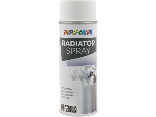 [90331260 1662389] DUPLI-COLOR Sprühfarbe Radiator Spray seidenmatt Weiss, 400 ml