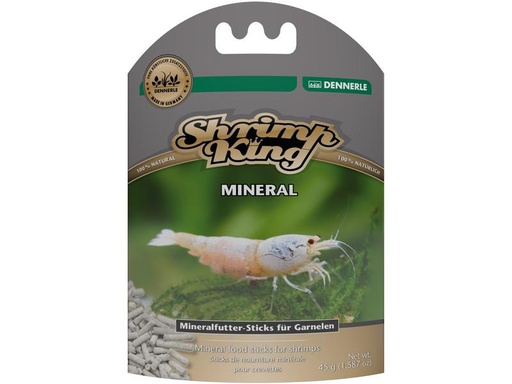 [90331265 1607674] Dennerle Ergänzungsfutter Shrimp King Mineral, 45 g