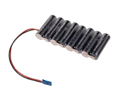 [90053265 728250] OEM RC-Akku NiMH 2500 mAh 9.6 V Eneloop Pro für Sender