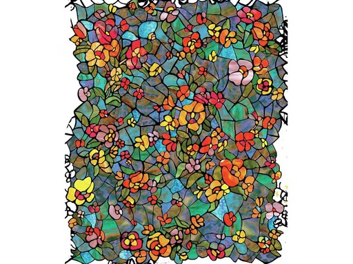 [90331289 1661960] d-c-fix Fensterfolie Venetian Garden 45 x 150 cm