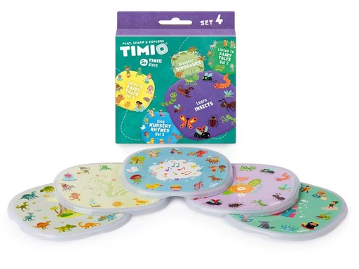 [90331309 1534054] Timio Audio Disc Set 4 5 Discs