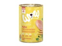 WOW Nassfutter Junior Huhn, 400 g